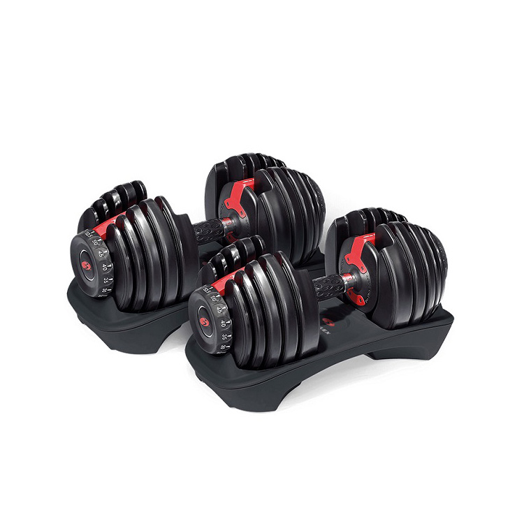 دمبل متغیر طرح بوفلکس با پایه طرح بوفلکس yalla BOWFLEX