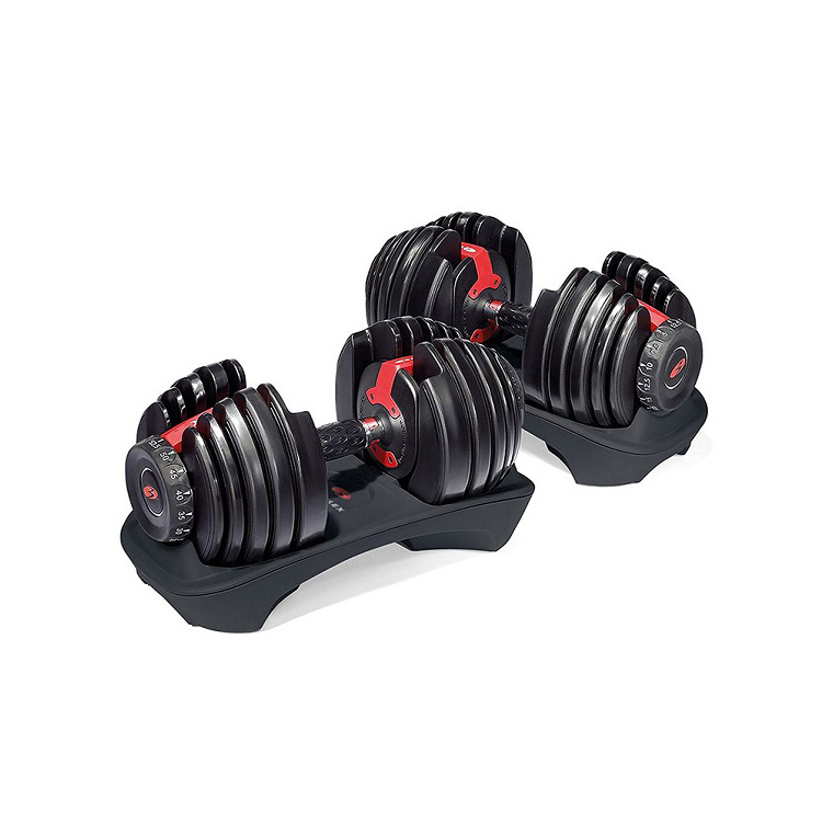 دمبل متغیر طرح بوفلکس با پایه طرح بوفلکس yalla BOWFLEX